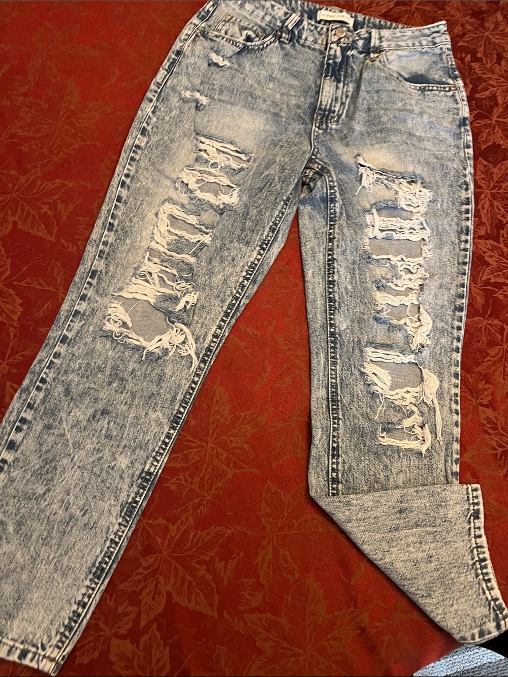 Almost Famous Factory Distressed Jeans 7